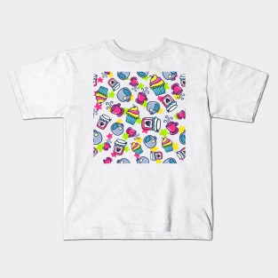 Tea, Jam & Cupcakes Kids T-Shirt